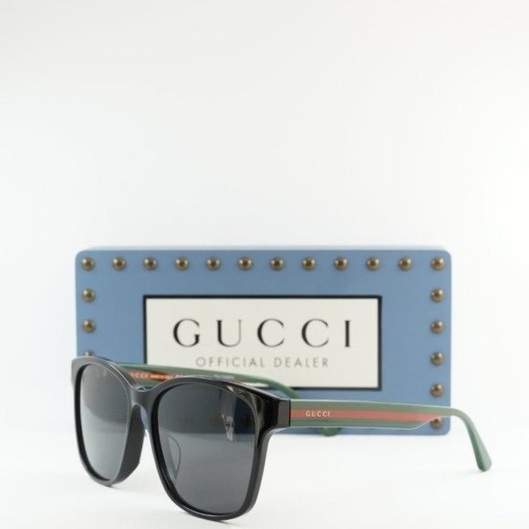 FINAL PRICE NEW GUCCI GG0417SK 001 Black/Grey UNISEX SUNGLASSES - Picture 6 of 9